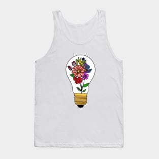 Colourful flower bulb Tank Top